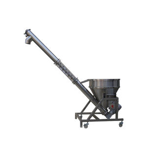 Transportador de Tornillo Horizontal de Acero Inoxidable de Grado Alimenticio, Nuevo, para Polvo y Gránulos, Componente de Motor Central, Gran Capacidad - Product Image 3