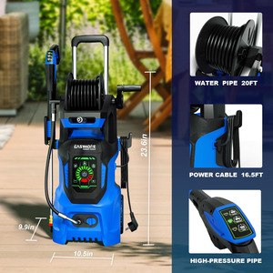 Lavadora eléctrica de alta presión ajustable portátil con chorro de coche de 4500 PSI con control remoto - Product Image 6