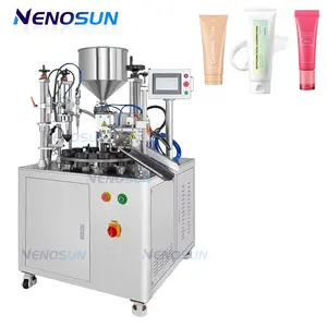 Nenosun Semi-auto Ultrasonic Tube Filling and Sealing Machine Cosmetic Cream Toothpaste Ointment