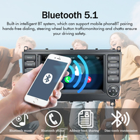 Autoradio LELV 7 pouces avec système Linux pour Mercedes Benz (Classe CLK) Écran partagé Stéréo Navigation Android Auto Lecteur vidéo