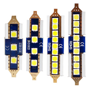 Luces interiores para coche, luces de lectura de doble punta 3030, luces de techo modificadas, luces de matrícula, bombillas de 12V. - Product Image 4