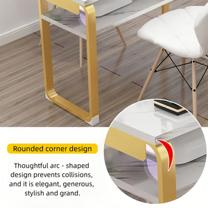 Meilleures Ventes : Table de <span class=keywords><strong>Manucure</strong></span> Professionnelle en Bois, Moderne et Minimaliste - Mobilier de Salon Écologique et Facile à Nettoyer <span class=keywords><strong>pour</strong></span> Chambre ou Usage Commercial - Product Image 3