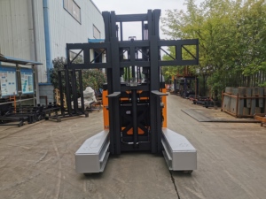Chariot élévateur électrique à mât extensible YCMG 1,5 tonne 2 tonnes certifié CE, chariot élévateur à mât extensible pour allées étroites 1500 kg 2000 kg, chariot élévateur à mât extensible autoporté pour entrepôt - Product Image 3
