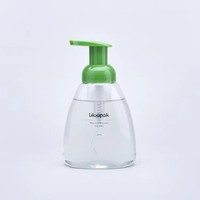 Dispensador de Plástico Personalizado con Bomba de Espuma de Doble Color Azul y Rosa, Diseño de Tapa de Cúpula 40/410 para Limpiador Facial