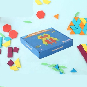 Trẻ Em Mới Bằng Gỗ 3D Trò Chơi Ghép Hình Câu Đố Thông Minh Hội Đồng Quản Trị Bé Giáo Dục Học Tập Đồ Chơi Cho Trẻ Em Hình Dạng Hình Học Câu Đố Đồ Chơi - Product Image 3