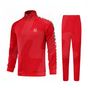 Huzaifa-chándal de manga larga para hombre, chándal de entrenamiento deportivo de Color sólido, producto de fabricación verificada por PayPal, nueva temporada - Product Image 1