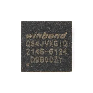 HXC W25Q64JVXGIQ TR XSON-8(4x4) หรือ ชิปหน่วยความจำแฟลช IC ในสต็อก จัดส่งรวดเร็ว วงจรรวมไอซี หรือ ชิปหน่วยความจำแฟลช W25Q64JVXGIQ - Product Image 1
