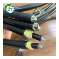 Câble de communication aérien ADSS 12B1-48B1 avec gaine en PE, distance de portée 100-800M, haute tension, normes ASTM/IEEE/IEC