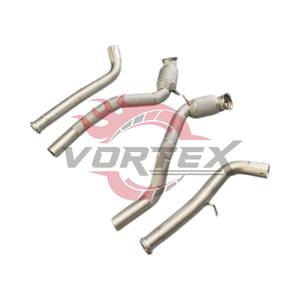 ท่อลงแคท Vortex 304 High Flow สำหรับ Mercedes-Benz G63 W464 4.0T V8 ปี 2018–2025 พร้อมแผ่นกันความร้อน ไม่แสดงไฟเตือน Check Engine - Product Image 2