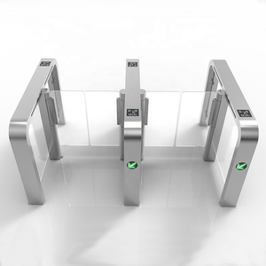 Premium Speed Gate Access Control Turnstile Automatic Swing Barrier with Brushless Motor for Hotel Office Entrance - Product Image 2