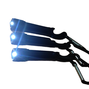 Popular Aluminum Bottle Opener Flashlight Keychain Metal Mini Torches Flashlight