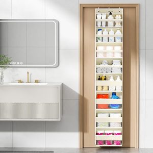 Over The Door Organizer 8 <b>Shelf</b> Hanging Storage With Large Pockets For Closet Bedroom Bathroom Organization - Product Image 2