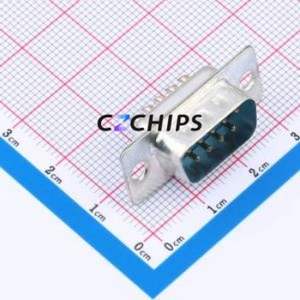 DS1033-09MUT8SS D-Sub/VGA Connector Through hole Component (THT) Connector Standard D-Sub Male 9P Solder Wire Type - Product Image 1