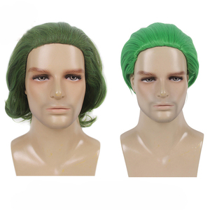 Commerce extérieur Noël transfrontalier Drôle Cos <span class=keywords><strong>Perruque</strong></span> Vert Suicide Squad Clown <span class=keywords><strong>Joker</strong></span> Européen et Américain Mâle Anime <span class=keywords><strong>Perruque</strong></span> - Product Image 1