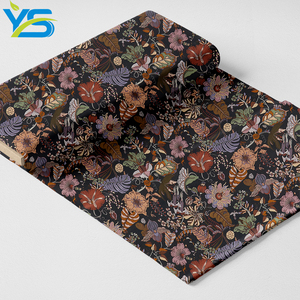 Мягкая Роскошная ткань, 100% органический хлопок из цветочной ткани с Либерти, таана, газон, хлопчатобумажная ткань, цифровая печать для одежды - Product Image 6