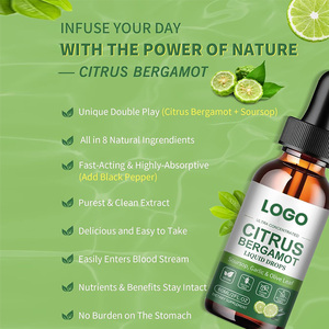 Extrait pur de bergamote d'agrumes OEM, formule naturelle de bergamote d'agrumes pour le soutien du cholestérol, bergamote d'agrumes premium pour le cholestérol - Product Image 5