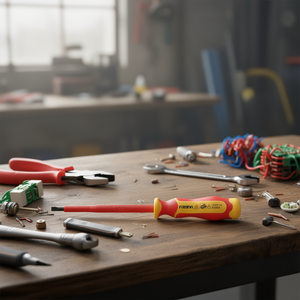 Destornillador Aislado con Punta Ranurada Fervi 1000V 14 IEC 60900 - Product Image 3