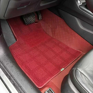 Alfombrilla para pie de coche <span class=keywords><strong>Interior</strong></span> de automóvil 3D 5D alfombrillas especiales de cuero de lujo para coche de doble capa para alfombrillas de coche <span class=keywords><strong>Audi</strong></span> - Product Image 1