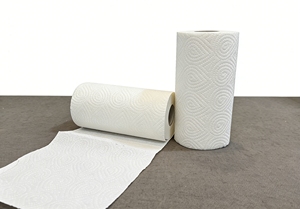 Großhandel Einweg Umweltfreundliches 2/3-lagiges Haushalts-Küchenpapier aus Natürlicher Bambusfaser Lebensmittelechtes Öl- und Wasserbeständiges Rollenpapier - Product Image 3