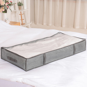 Hot Selling Large Foldable Organizer Under Bed <b>Storage</b> <b>Container</b> for Blankets Clothes Fabric High Visibility <b>Storage</b> Bag - Product Image 2