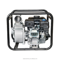 Pompe à eau à essence 7HP 212cc avec pompe auto-amorçante Débit élevé 25 M3/h et hauteur de refoulement maximale 35m pour l'irrigation agricole