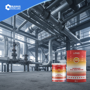 Primer Anticorrosivo di Alta Qualità ad Asciugatura Rapida Ricco di Zinco con 50% di Zinco Inorganico Buona Adesione e Resistenza - Product Image 1