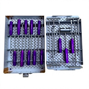 Juego de Herramientas Ortopédicas Clase I, Instrumentos Manuales para Extracción de Cemento con Elevador Femoral GS-DF-0010, 1 Año de Garantía por Grip Surgical - Product Image 1