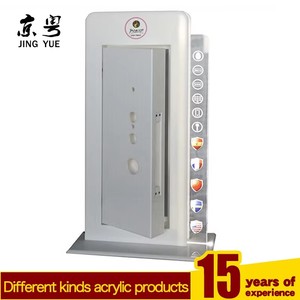 Modern Custom Eco-Friendly Recyclable Luxury Acrylic Retail Door Display Stands Factory Merchandising Lightweight Water - Product Image 3
