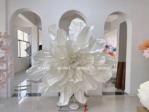 Giant Paper Flower Handmade Big Art Setups Indoor <strong>Wedding</strong> Event Shopping Mall <strong>Decorations</strong> - Product Image 6
