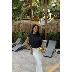 Blusa Arelia para Mujer, Negra, a Cuadros, Floral, Tejida, Elegante, Vintage, con Lazo, con Volantes, Larga, para Fiesta, Otoño, Primavera, Tallas XS-XL Disponibles - Product Image 3