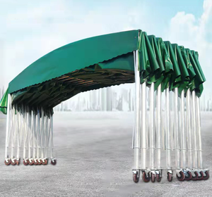 Large 10x20 Folding Retractable Oxford Canopy <strong>Tent</strong> Portable Durable Mobile Event Shelter High Fire Resistance for Outdoor Use - Product Image 1