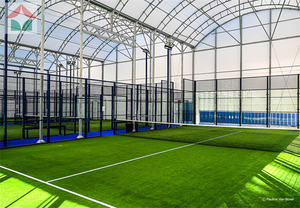 مجموعة ملاعب بادل تنس داخلية وخارجية مع سياج، ملعب بادل تنس كامل ومباني بهيكل فولاذي - Product Image 3