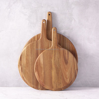 Woodsun Alibaba 2024 planches à pizza en bois pour servir des aliments
