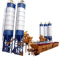 Centrale à béton électrique Guancheng avec mélangeur haute performance et garantie d'un an, modèle stationnaire