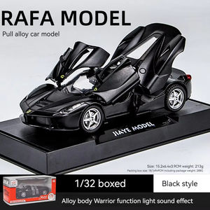 Ferrary Rafa ultra carrera 1:32 moulé sous pression Super modèle de voiture modèle Del Coche en métal avec ornement de retrait son et lumière - Product Image 6