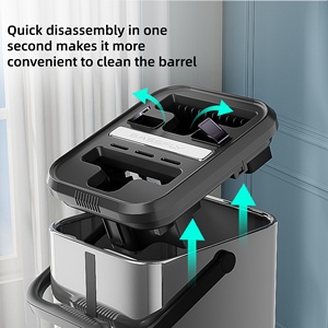 Cây lau nhà thông minh đa năng, đầu lau xoay 360 độ, lau khô ướt, chất liệu microfiber, dễ dàng vệ sinh, lau sạch mọi bề mặt, nhà nổi, tường, thùng chứa. - Product Image 2