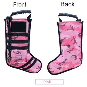 Bolsas de medias navideñas de camuflaje creativas Medias navideñas tácticas con equipo Molle - Product Image 4