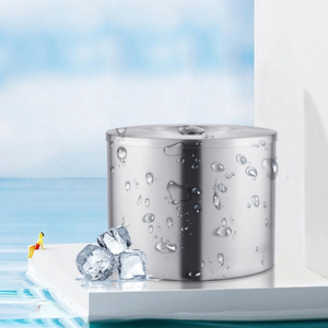 OUYADA pabrik langsung grosir 3000Ml baja tahan karat portabel anggur pendingin besar bir anggur ember 6 botol - Product Image 2