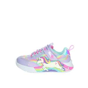 Skechers Girls' Sneakers Lilac 302298L Unicorn Design Trendy Canvas <b>Shoes</b> - Product Image 1