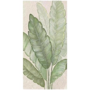 Pintura al Óleo Pintada a Mano, Hoja de Plátano, Arte Moderno Minimalista para la Entrada, Sin Marco, Estilo Impresionista, Decoración para Sala de Estar - Product Image 5