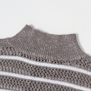 เสื้อถักคอสูงแบบไม่มีแขน ผ้าฝ้าย 100% เสื้อกล้ามผู้หญิง ขายส่ง รับผลิตแบบ OEM ODM บริการติดฉลากสินค้าส่วนตัว - Product Image 3