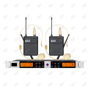 Sistema de Micrófono Inalámbrico UHF con Supresión de Howling para Micrófono de Mano Profesional - Product Image 3