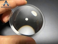 ISO9001 Certified 62mm Acrylic Optical Glass Plano Convex Lens for Sunset Projection Lamps