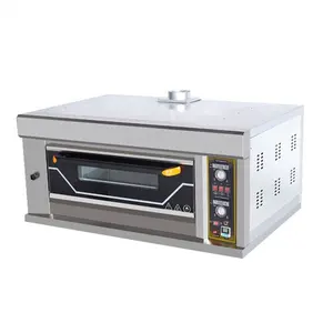 Astar Bakery Manufacturer 1 Deck 2 Trays Commercial Bakery Bread Gas Deck Oven