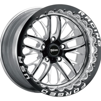 Jantes Beadlock forgées 15 pouces 17 pouces Jantes légères pour la course de dragster pour Camaro Corvette C5 C6 Muscle Car Upgrade