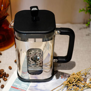 ชุดชงกาแฟและชา<span class=keywords><strong>แบบ</strong></span>เฟรนช์เพรส ทำจากแก้วบอโรซิลิเกตที่เป็นมิตรกับสิ่งแวดล้อม พร้อมระบบกดน้ำ<span class=keywords><strong>แบบ</strong></span>ไหลผ่าน - Product Image 3