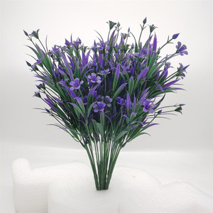 ดอกไม้ประดิษฐ์แฮปปี้ลิลลี่ช่อดอกไม้ขนาดเล็กตกแต่งภายในเรียบง่ายสีเขียวไอวี่สไตล์ยุโรปโต๊ะรับประทานอาหารเครื่องประดับเฟอร์นิเจอร์ - Product Image 4