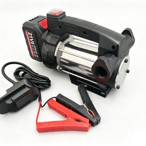 Pompe à carburant Tai Dong 12V DC rechargeable, portable, pour huile diesel, rotative, horizontale, en fonte - Product Image 2