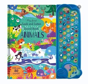 My First Look and Find Sound Book pour que les enfants apprennent 50 sortes de sons d'<span class=keywords><strong>animaux</strong></span> - Product Image 1