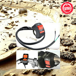 Interruptores de Motocicleta con Conector de Bala de 22 mm, Interruptores de Manillar con Botón de Encendido/Apagado, Accesorios para Motocicleta - Product Image 3